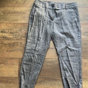 Dark Grey Trouser Pants - Curvy Slim 8p - Loft